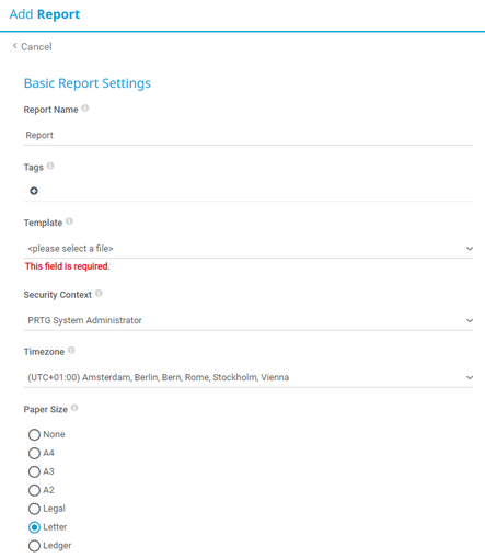 Add Report Assistant Add Report Assistant
