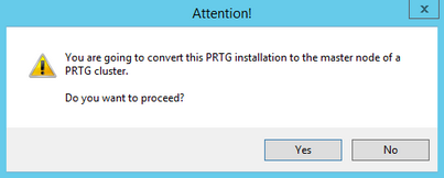 Converting an Installation into a Master Node Converting an Installation into a Master Node