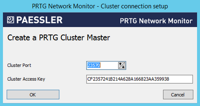 PRTG Administrator: Creating a Master Node PRTG Administrator: Creating a Master Node