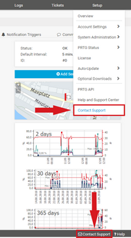 How to Open the Contact Support Form How to Open the Contact Support Form