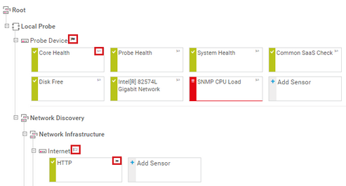 One-Click Favorites in the Device Tree