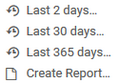 Context Menu Historic Data