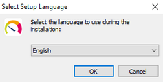Setup Language Selection Setup Language Selection
